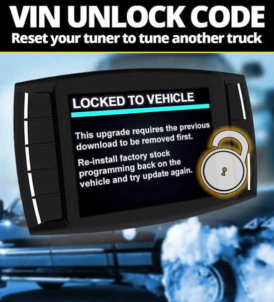 H&S VIN Unlock Reset Code