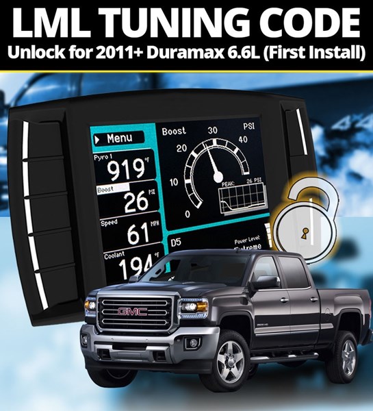 111006 - H&S Unlock Code for First-Time Installs on 2011+ GMC or Chevy Duramax 6.6L LML diesels